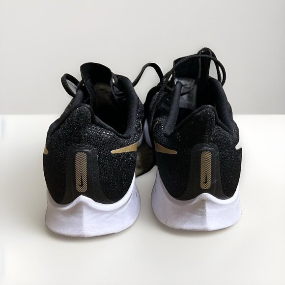 Nike Air Zoom Pegasus Womens 8.5 AQ2210-008 Black Running Shoes Sneakers - Picture 5 of 14